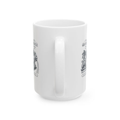 Gargoyle vs Grotesque Ceramic Mug, (11oz, 15oz)