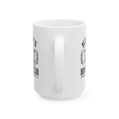 Hestia's Homebody Club Ceramic Mug, (11oz, 15oz)
