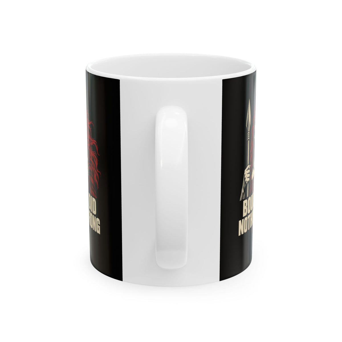 Boudica Did Nothing Wrong Portrait Ceramic Mug, (11oz, 15oz)