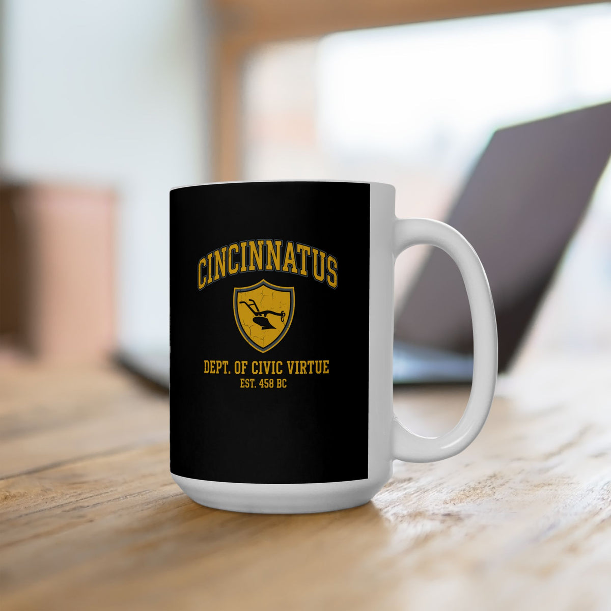 Cincinnatus Return to Plough Ceramic Mug, (11oz, 15oz)