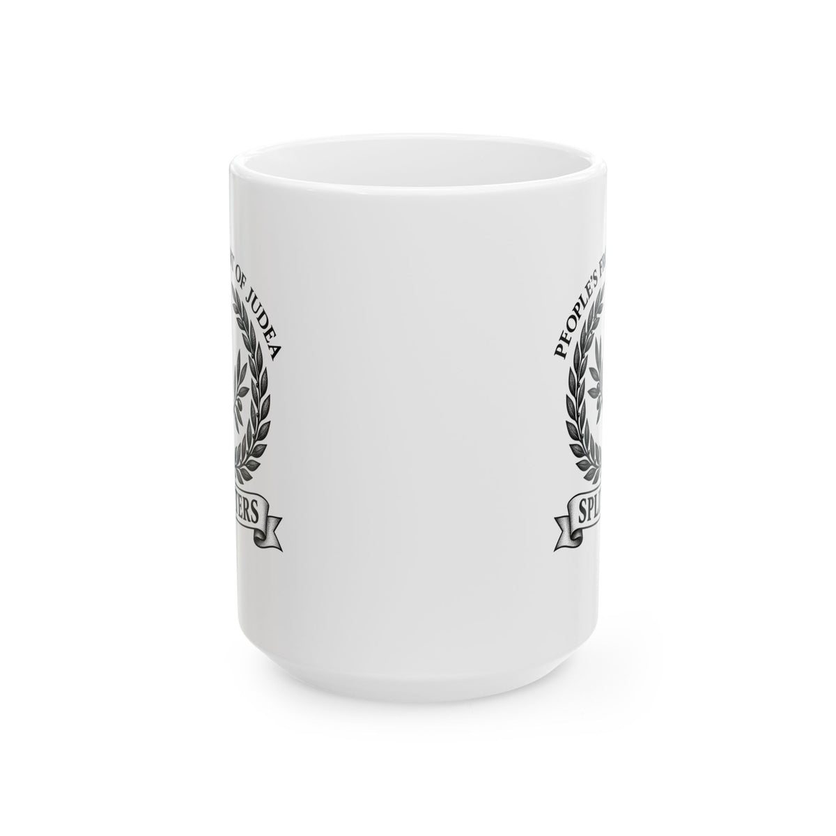 Splitters People's Front of Judea Crest Ceramic Mug, (11oz, 15oz)