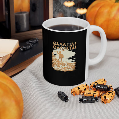 Thalatta Xenophon Roaming Ten Thousand Ceramic Mug, (11oz, 15oz)