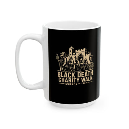 Black Death Charity Walk Ceramic Mug, (11oz, 15oz)