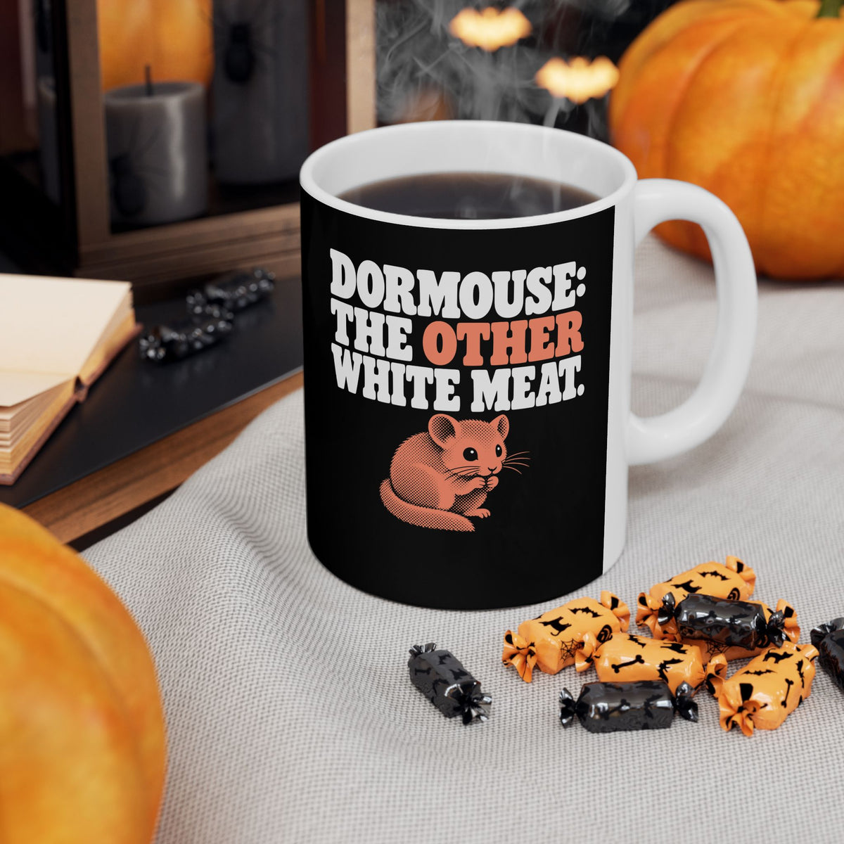 Dormouse Other White Meat Ceramic Mug, (11oz, 15oz)