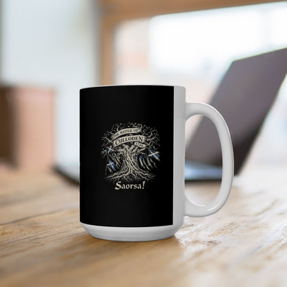 Battle of Culloden Saorsa Freedom Ceramic Mug, (11oz, 15oz)