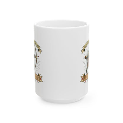 Size of the Bow Agincourt Ceramic Mug, (11oz, 15oz)
