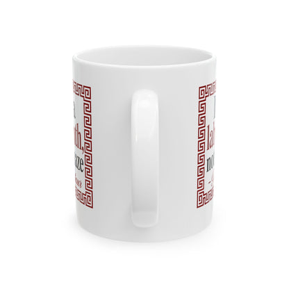 It's a Labyrinth Not a Maze Minotaur Ceramic Mug, (11oz, 15oz)