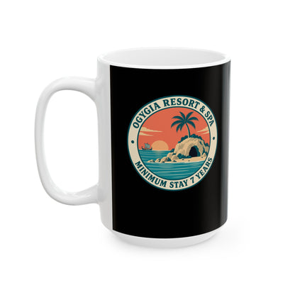Ogygia Resort & Spa Ceramic Mug, (11oz, 15oz)
