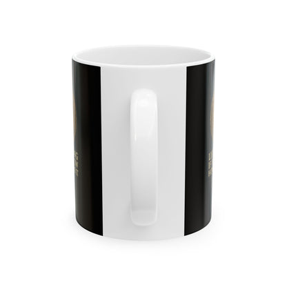 Seneca Life Is Long Quote Coin Ceramic Mug, (11oz, 15oz)