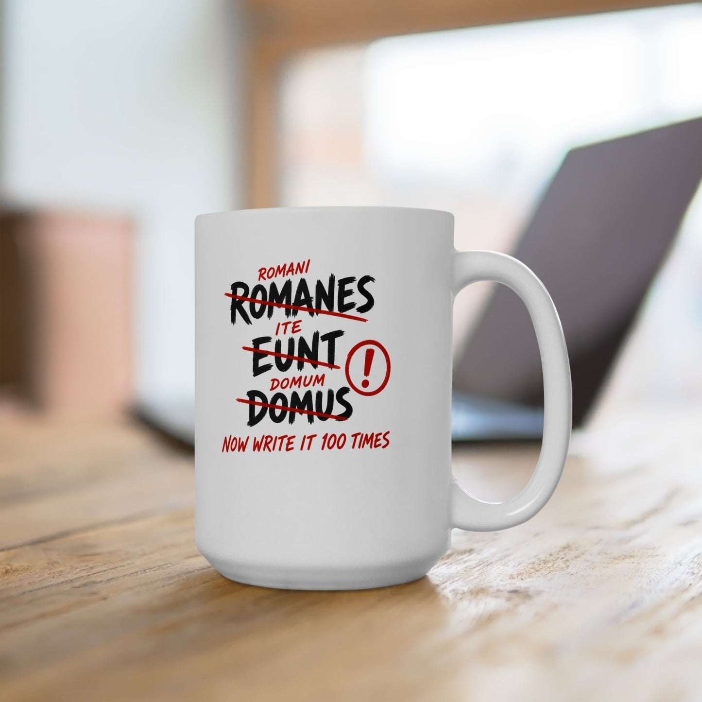 Romans Go Home Brian Graffiti Ceramic Mug, (11oz, 15oz)
