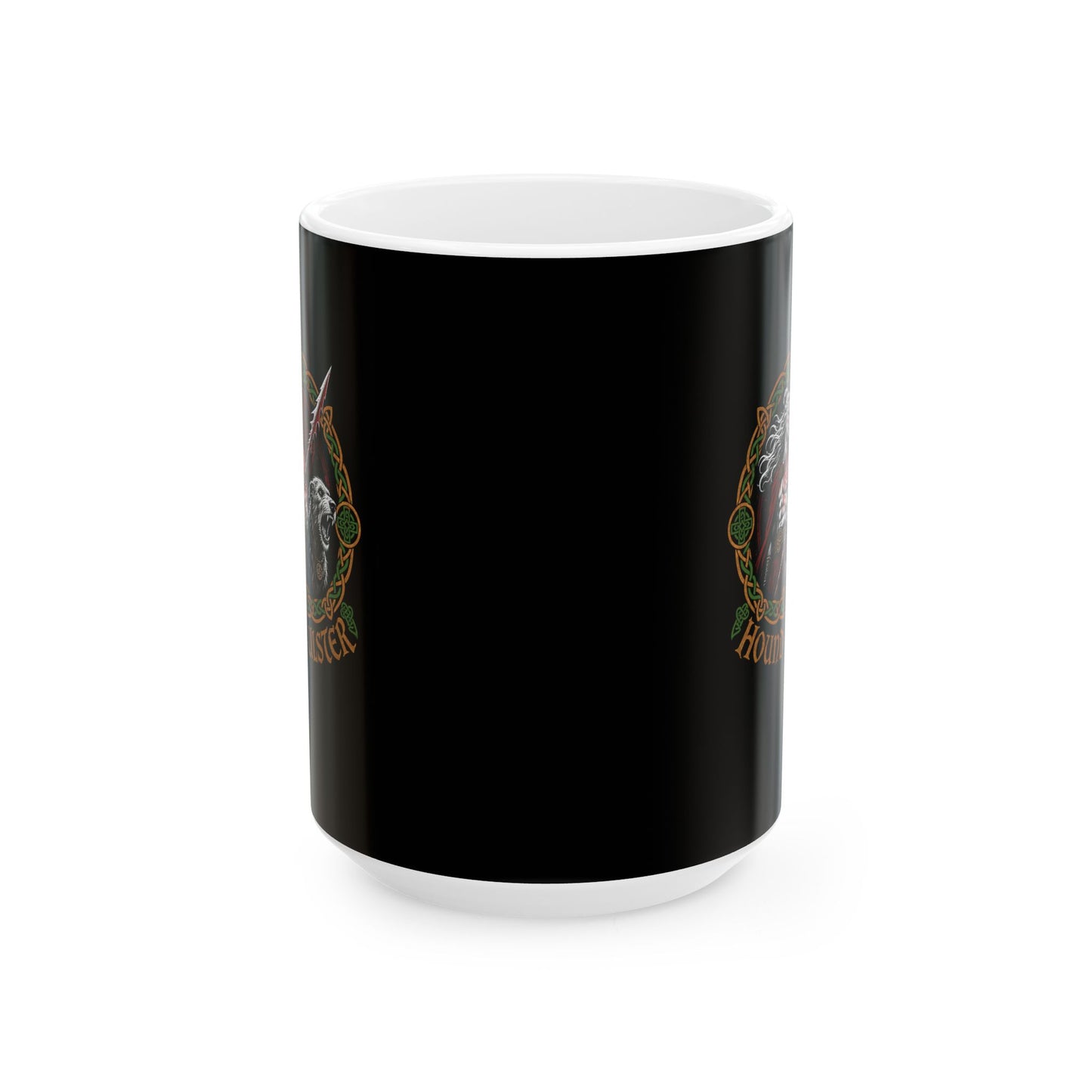 Hound of Ulster Cu Chulainn Ceramic Mug, (11oz, 15oz)