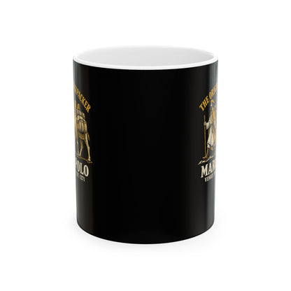 Marco Polo The Original Backpacker Ceramic Mug, (11oz, 15oz)