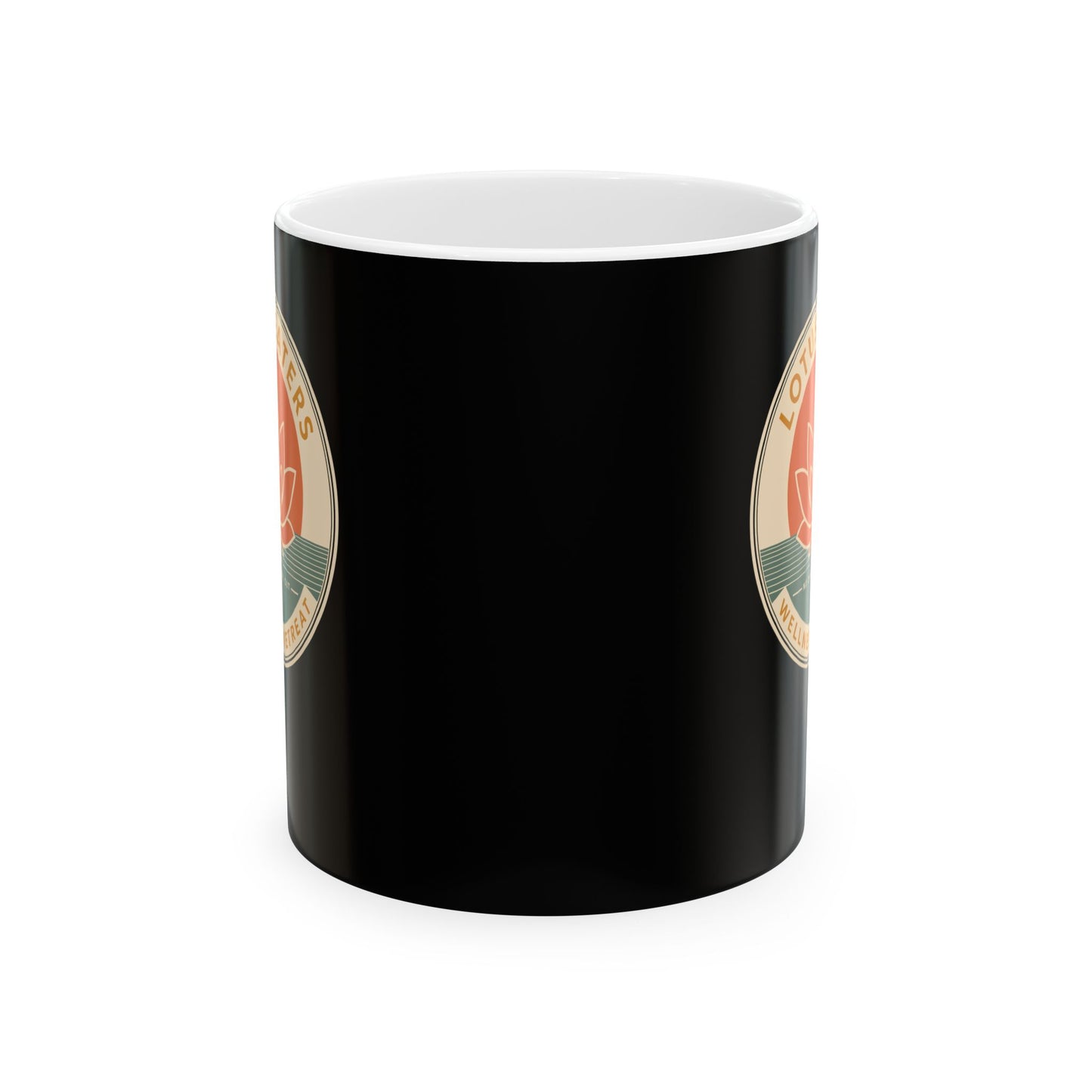 Lotus Eaters Wellness Retreat Ceramic Mug, (11oz, 15oz)
