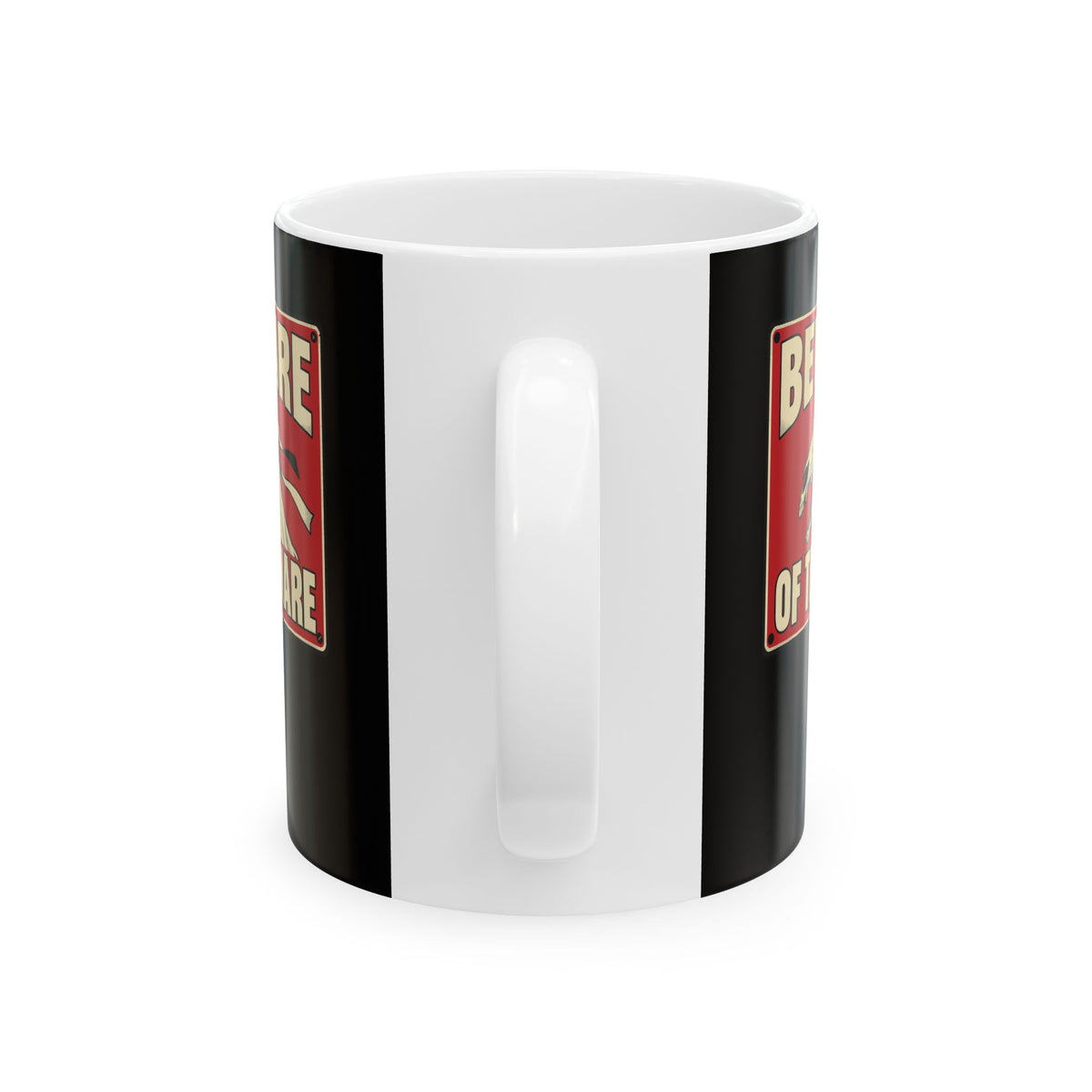 Beware of the Mare Mari Lwyd Ceramic Mug, (11oz, 15oz)