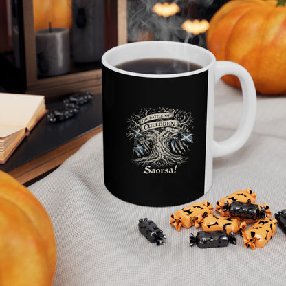 Battle of Culloden Saorsa Freedom Ceramic Mug, (11oz, 15oz)