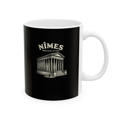 Maison Carree Nimes Ceramic Mug, (11oz, 15oz)