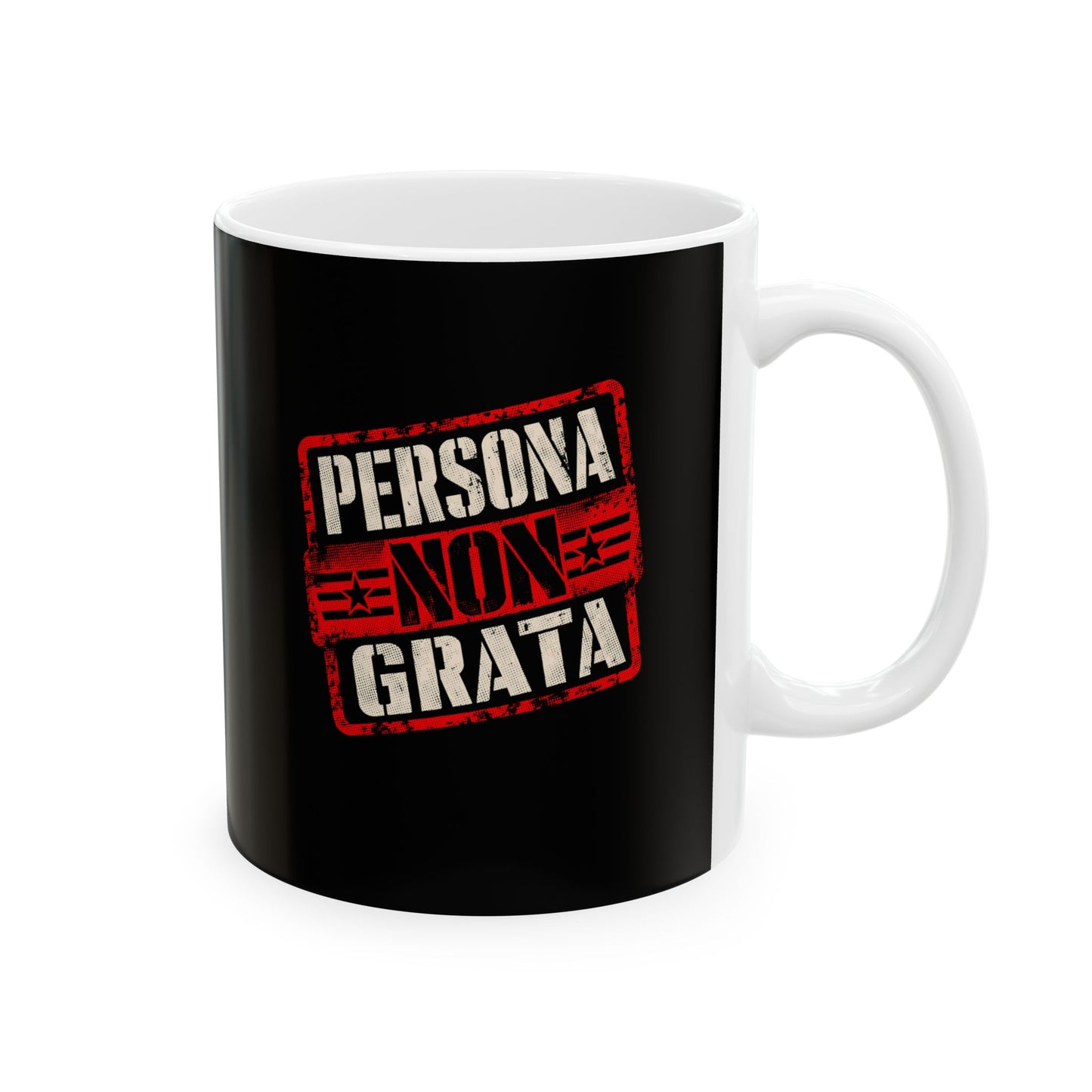 Persona Non Grata Ceramic Mug, (11oz, 15oz)