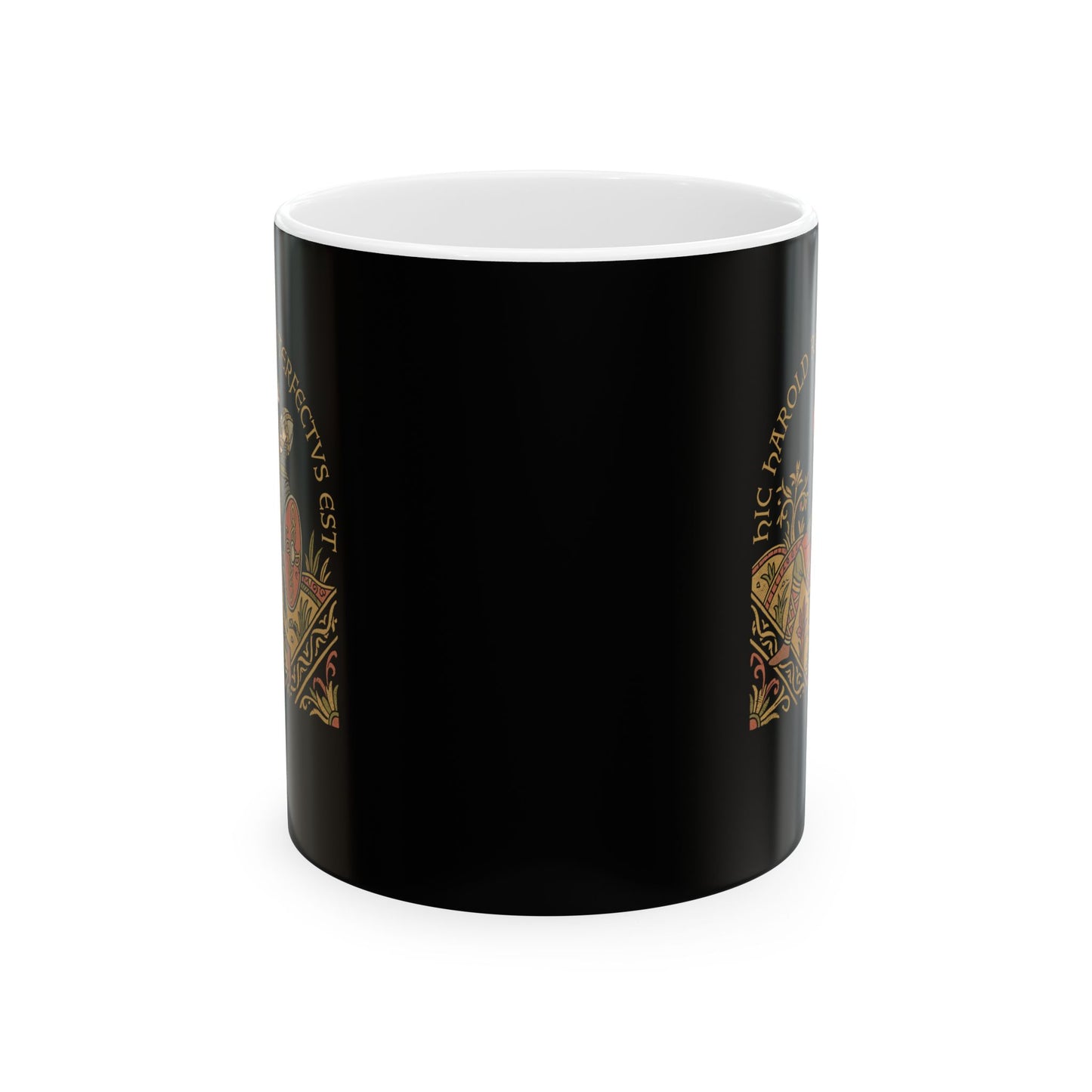 Hic Harold Interfectus Battle of Hastings Ceramic Mug, (11oz, 15oz)