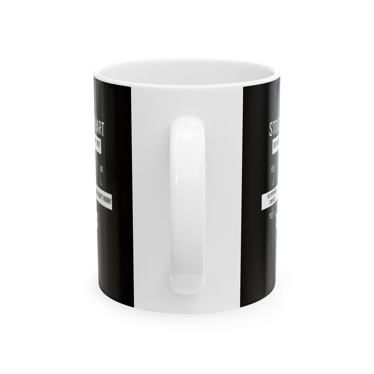 Stoic Flow Chart Ceramic Mug, (11oz, 15oz)