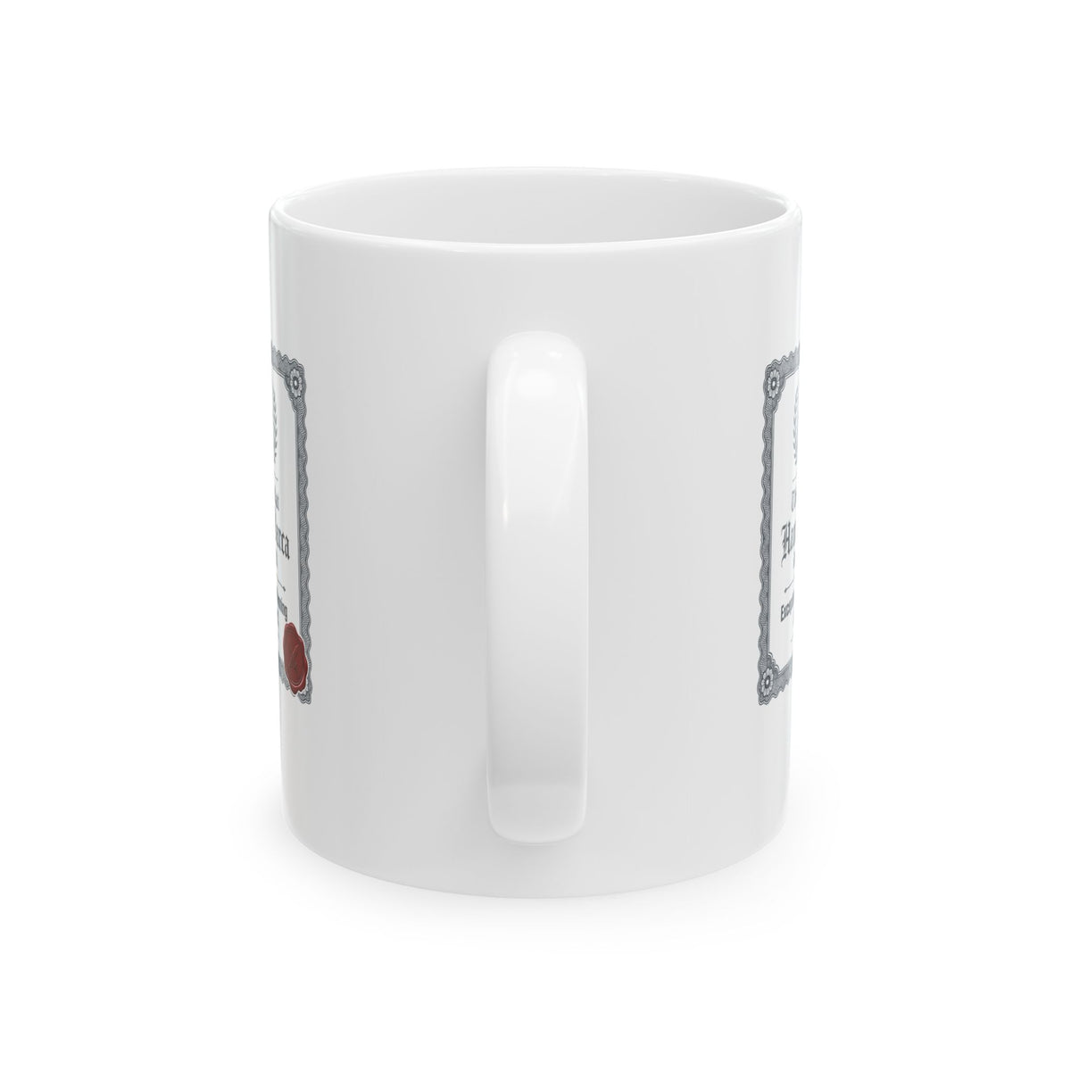 Hannibal Barca Certificate for Route Planning Ceramic Mug, (11oz, 15oz)