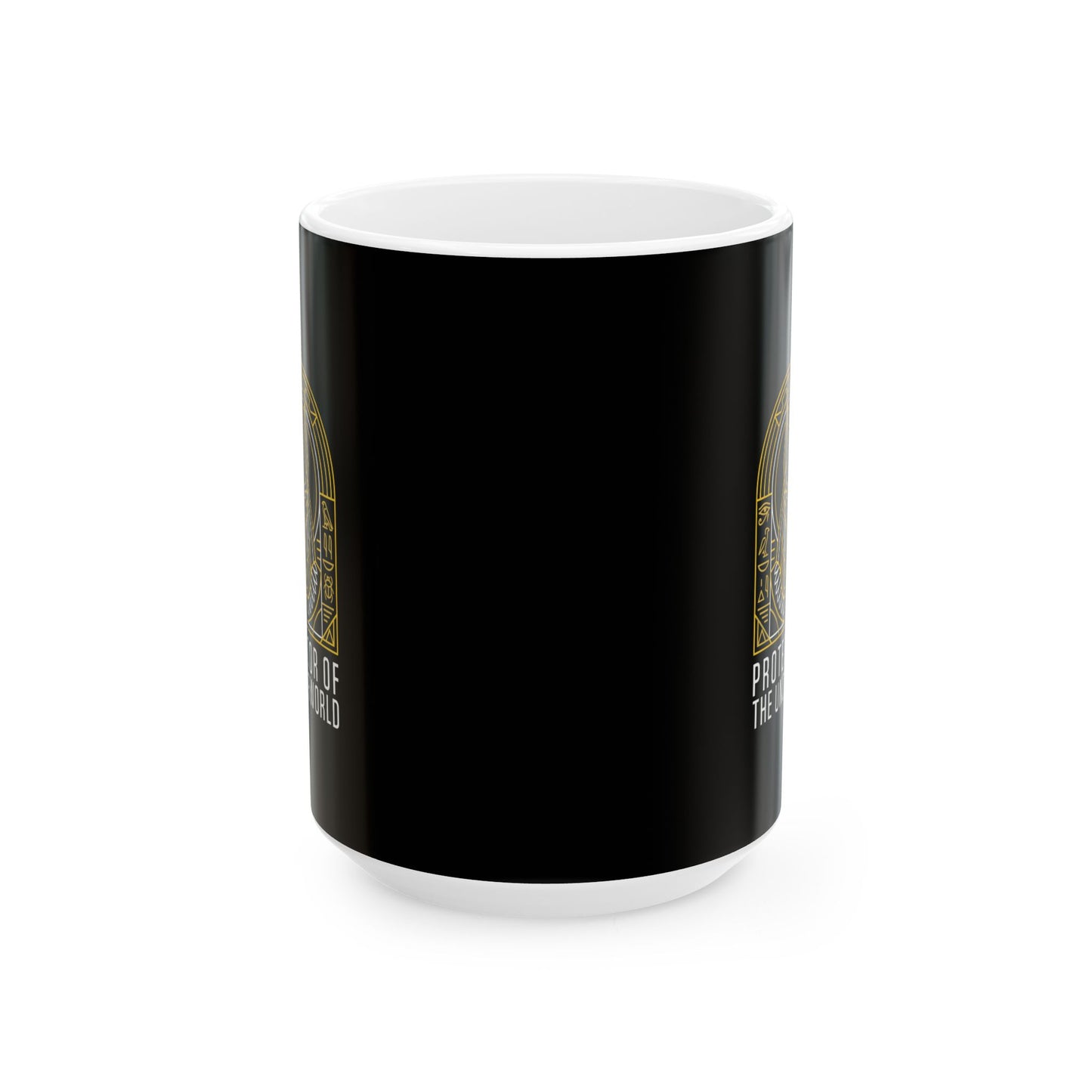 Anubis God of the Underworld Ceramic Mug, (11oz, 15oz)