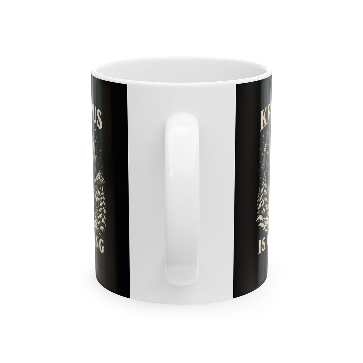 Krampus Is Coming Ceramic Mug, (11oz, 15oz)