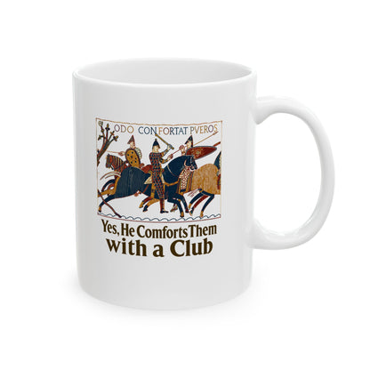 Odo Comforts Them With Club Tapestry Ceramic Mug, (11oz, 15oz)