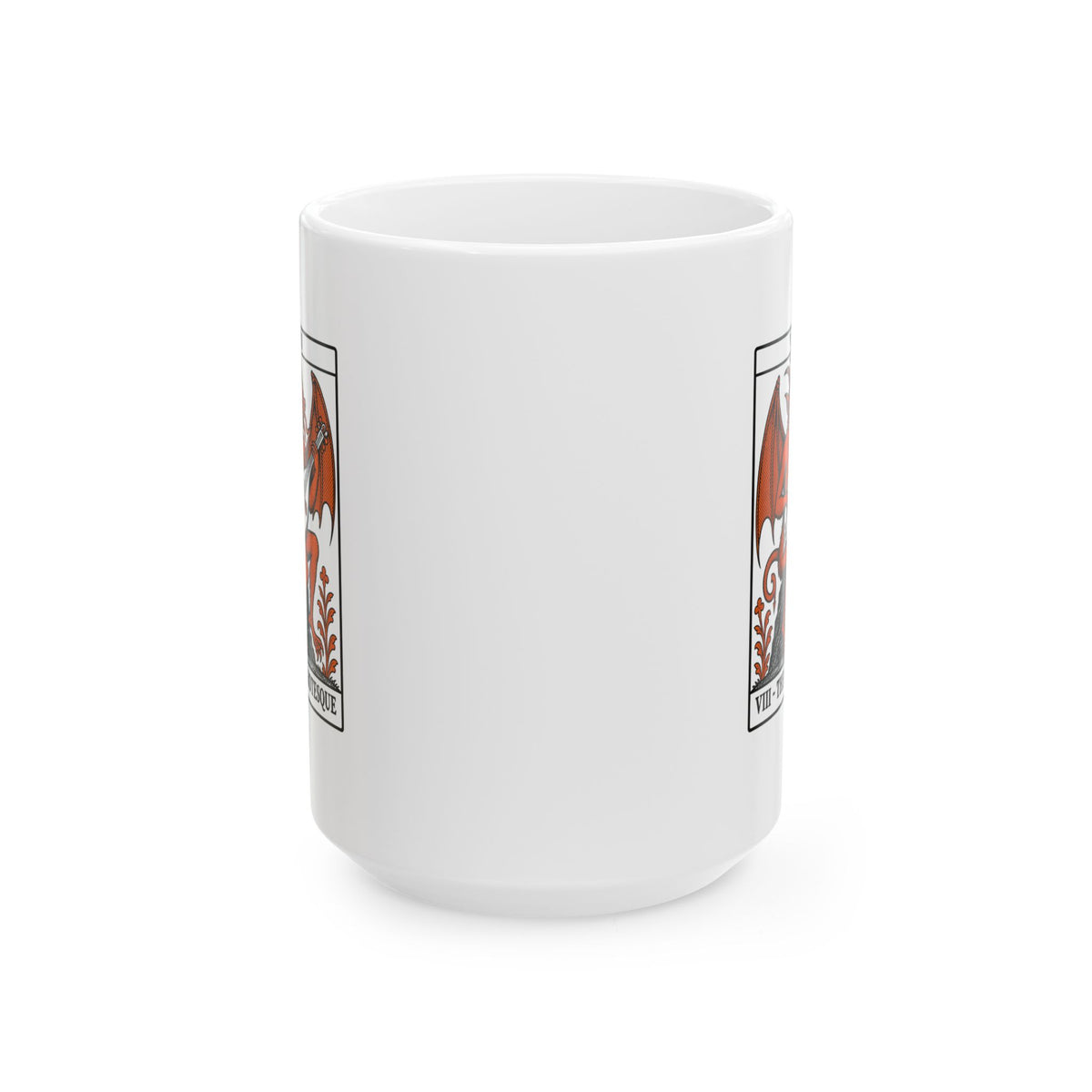 Luttrell Grotesque Tarot Ceramic Mug, (11oz, 15oz)