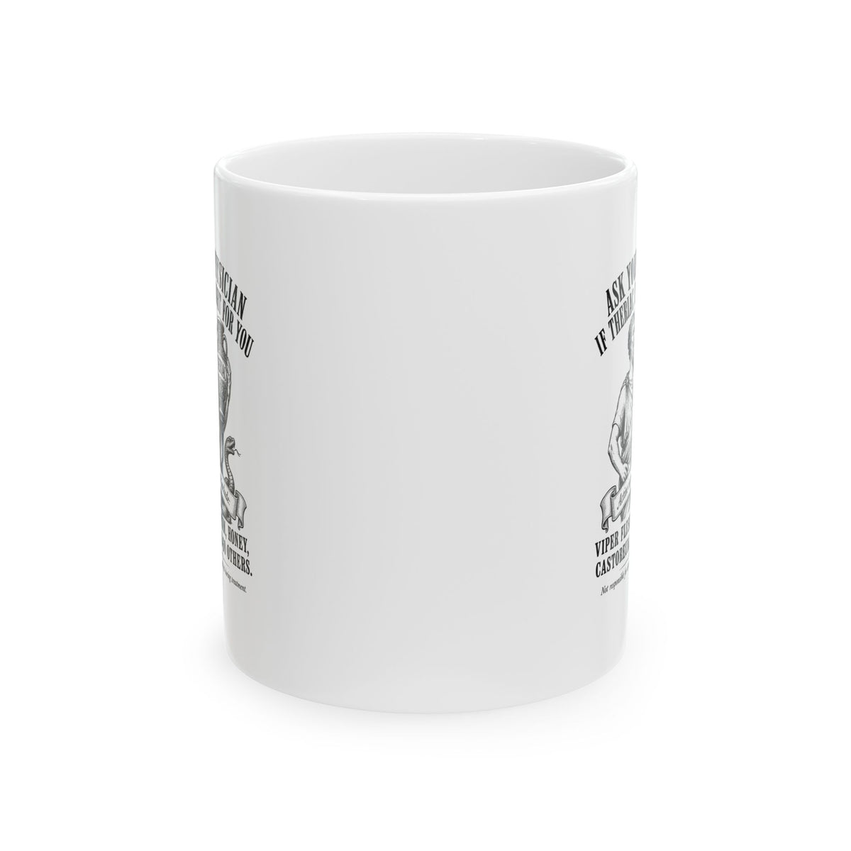 Doctor Galen Theriac Ad Ceramic Mug, (11oz, 15oz)