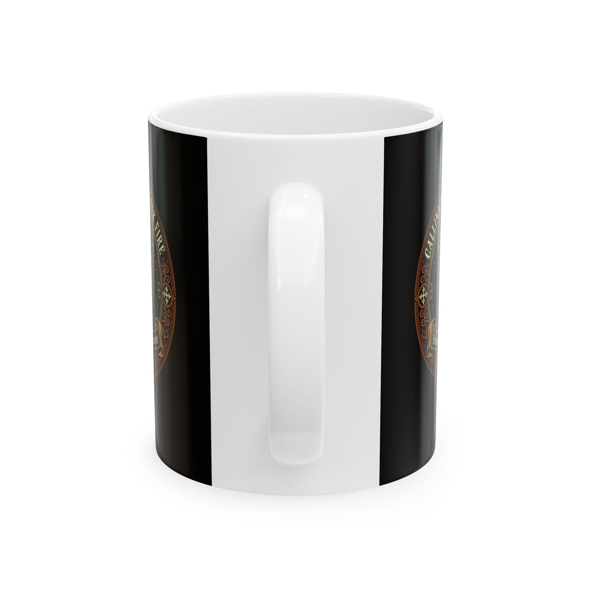 CALLINICUS & CO. GREEK FIRE Ceramic Mug, (11oz, 15oz)