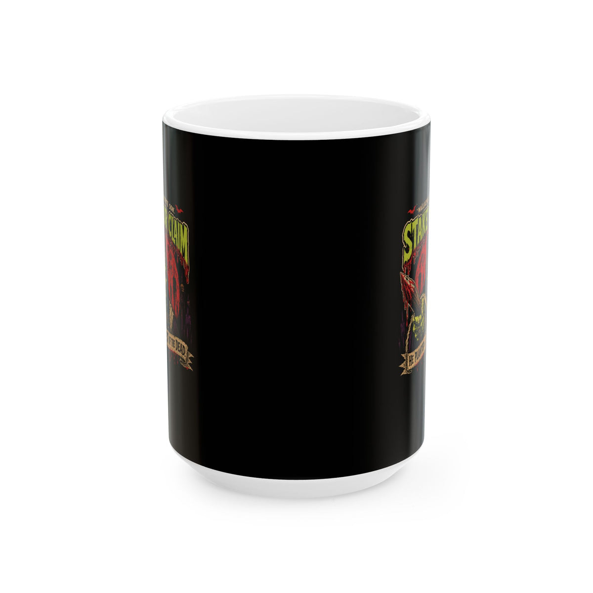 Psychobilly Vlad Tepes Ceramic Mug, (11oz, 15oz)