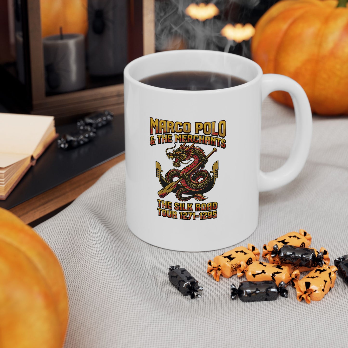 Marco Polo Silk Road Tour Ceramic Mug, (11oz, 15oz)