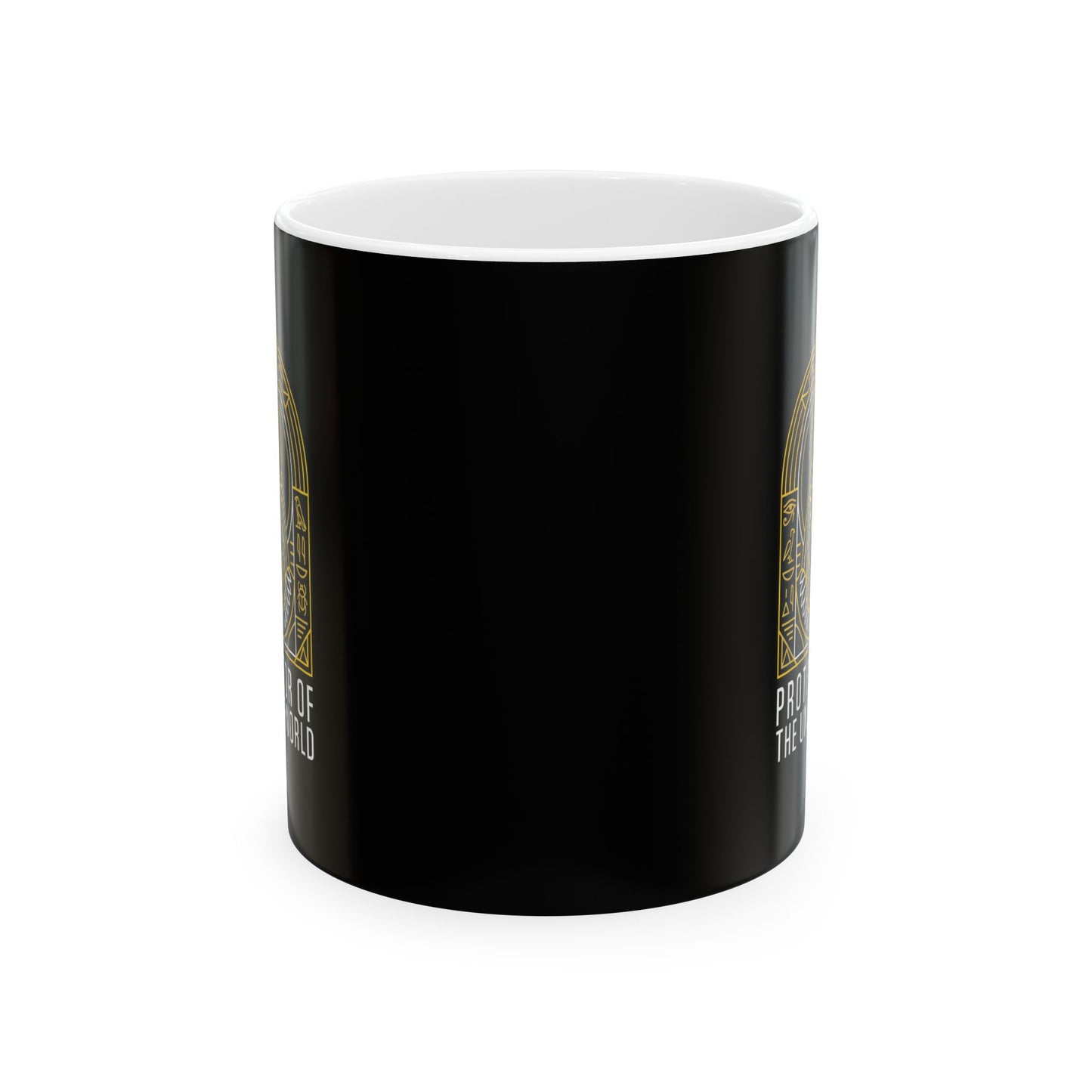 Anubis God of the Underworld Ceramic Mug, (11oz, 15oz)