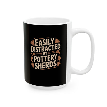 Pottery Sherds Ceramic Mug, (11oz, 15oz)