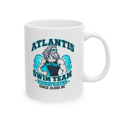 Atlantis Swim Team Ceramic Mug, (11oz, 15oz)
