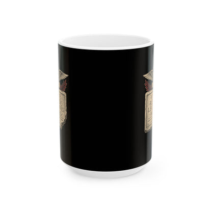 Varus Give Back Legions Quote Latin Ceramic Mug, (11oz, 15oz)