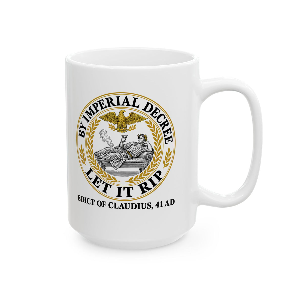 Emperor Claudius Fart Decree Ceramic Mug, (11oz, 15oz)