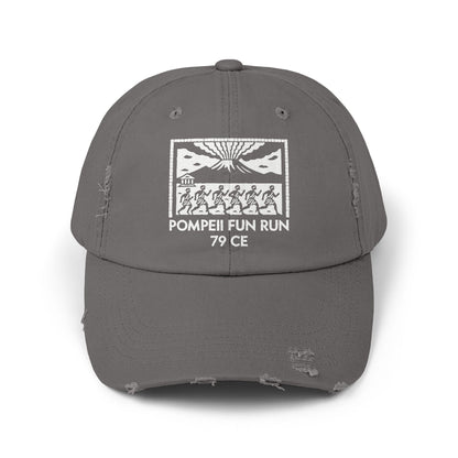 Pompeii Fun Run Mosaic Unisex Distressed Cap