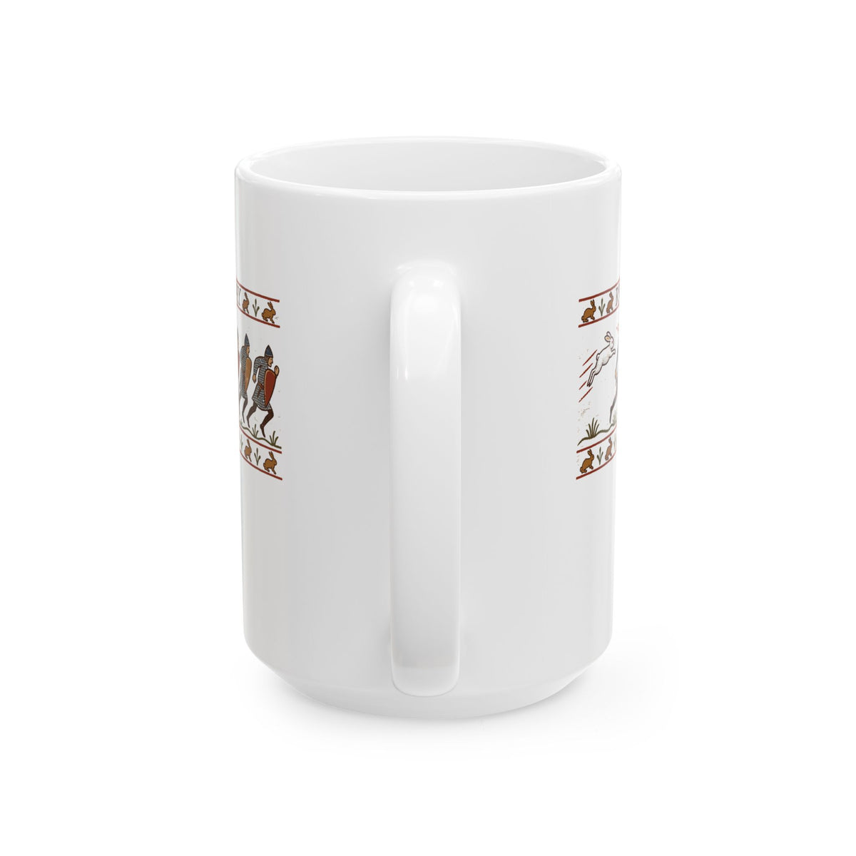 Run Away Killer Rabbit Holy Grail Ceramic Mug, (11oz, 15oz)