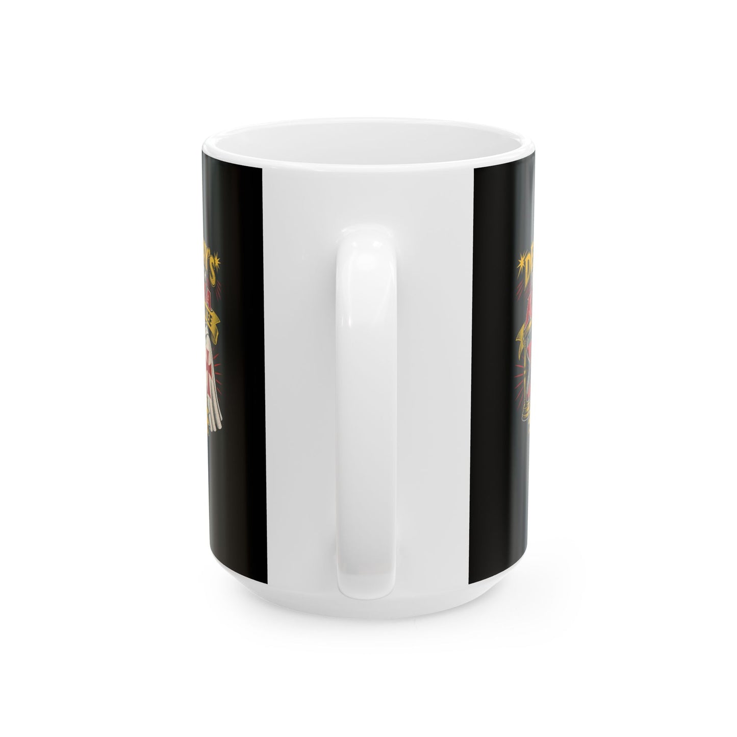Curse of De Molay Templar Karma Ceramic Mug, (11oz, 15oz)