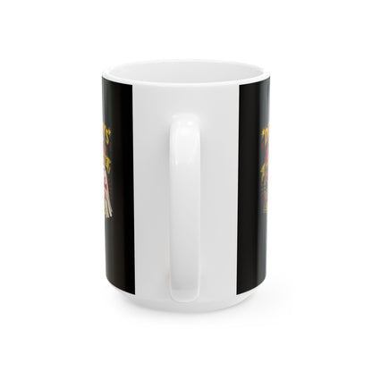 Curse of De Molay Templar Karma Ceramic Mug, (11oz, 15oz)