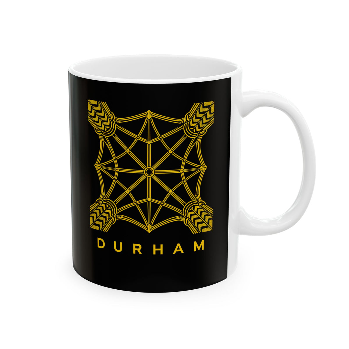 Durham Cathedral Vaulted Ceiling Ceramic Mug, (11oz, 15oz)