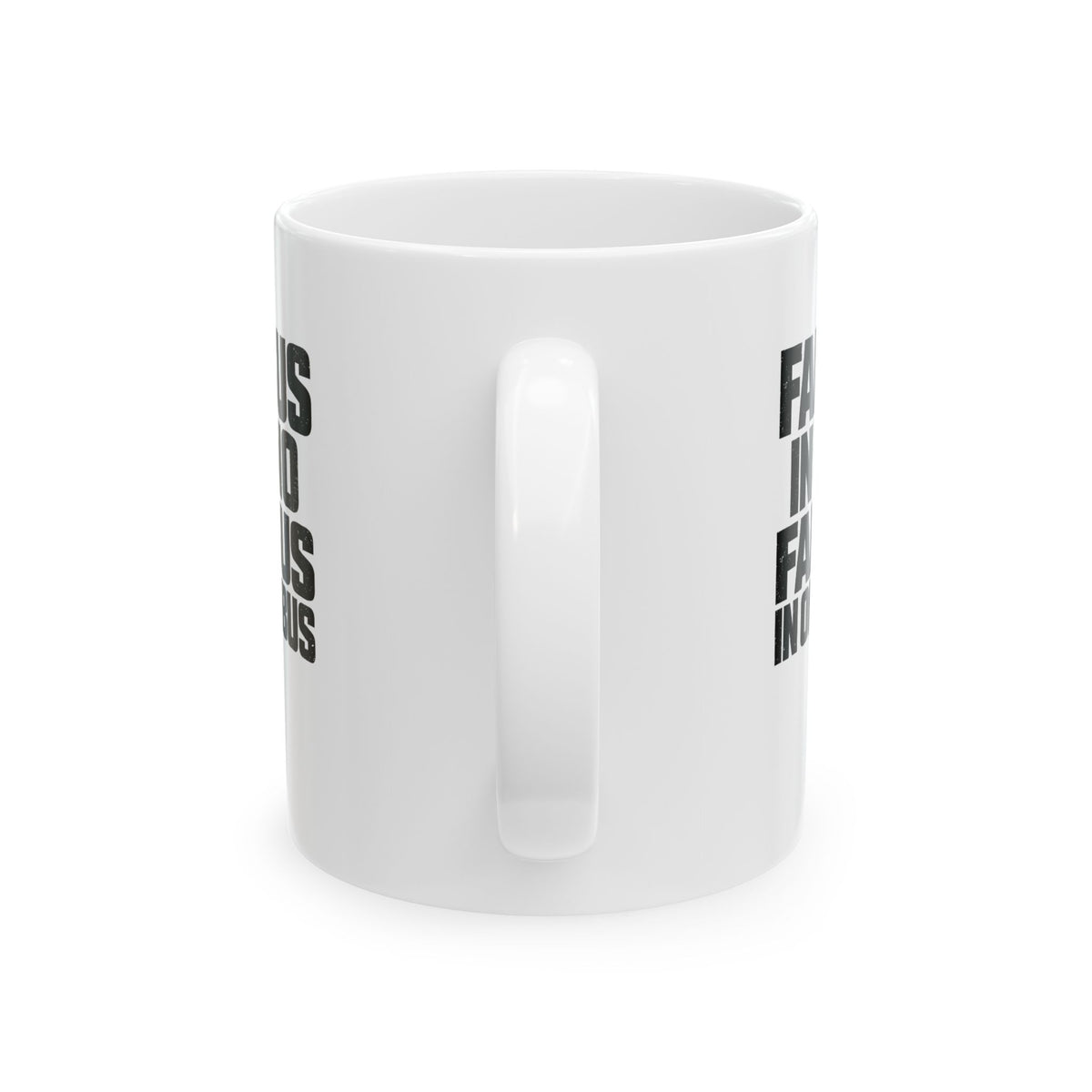False in One Thing, False in Everything Latin Quote Ceramic Mug, (11oz, 15oz)