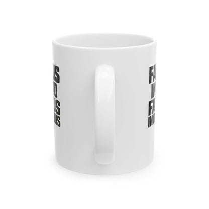 False in One Thing, False in Everything Latin Quote Ceramic Mug, (11oz, 15oz)
