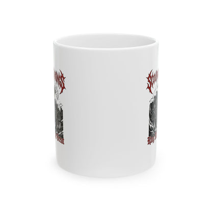 King Alfred Scourge of the Vikings Ceramic Mug, (11oz, 15oz)