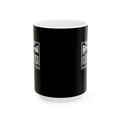 Pompeii Fun Run Mosaic Ceramic Mug, (11oz, 15oz)