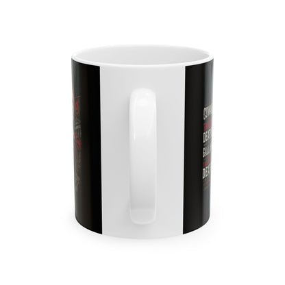 Julius Caesar Coward Quote Ceramic Mug, (11oz, 15oz)