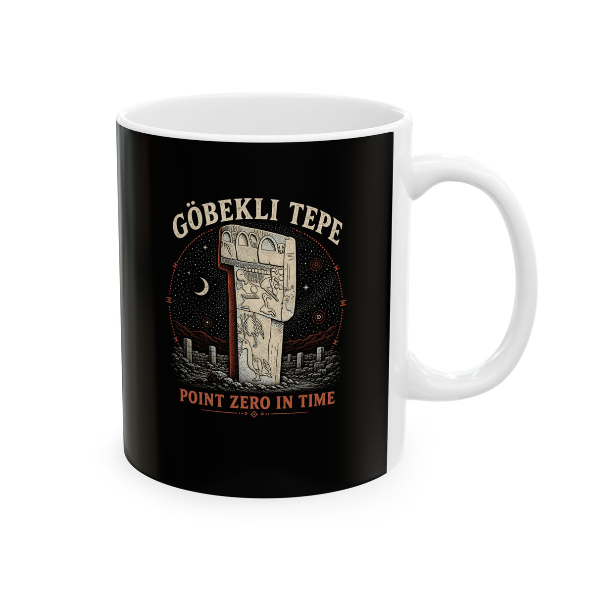 GÖBEKLI TEPE Night Sky Ceramic Mug, (11oz, 15oz)