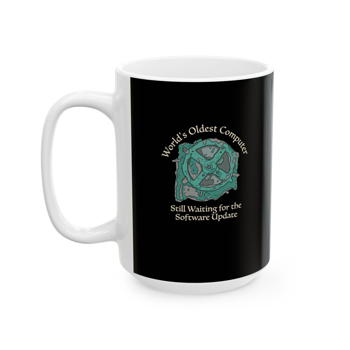 Antikythera Mechanism Ceramic Mug, (11oz, 15oz)