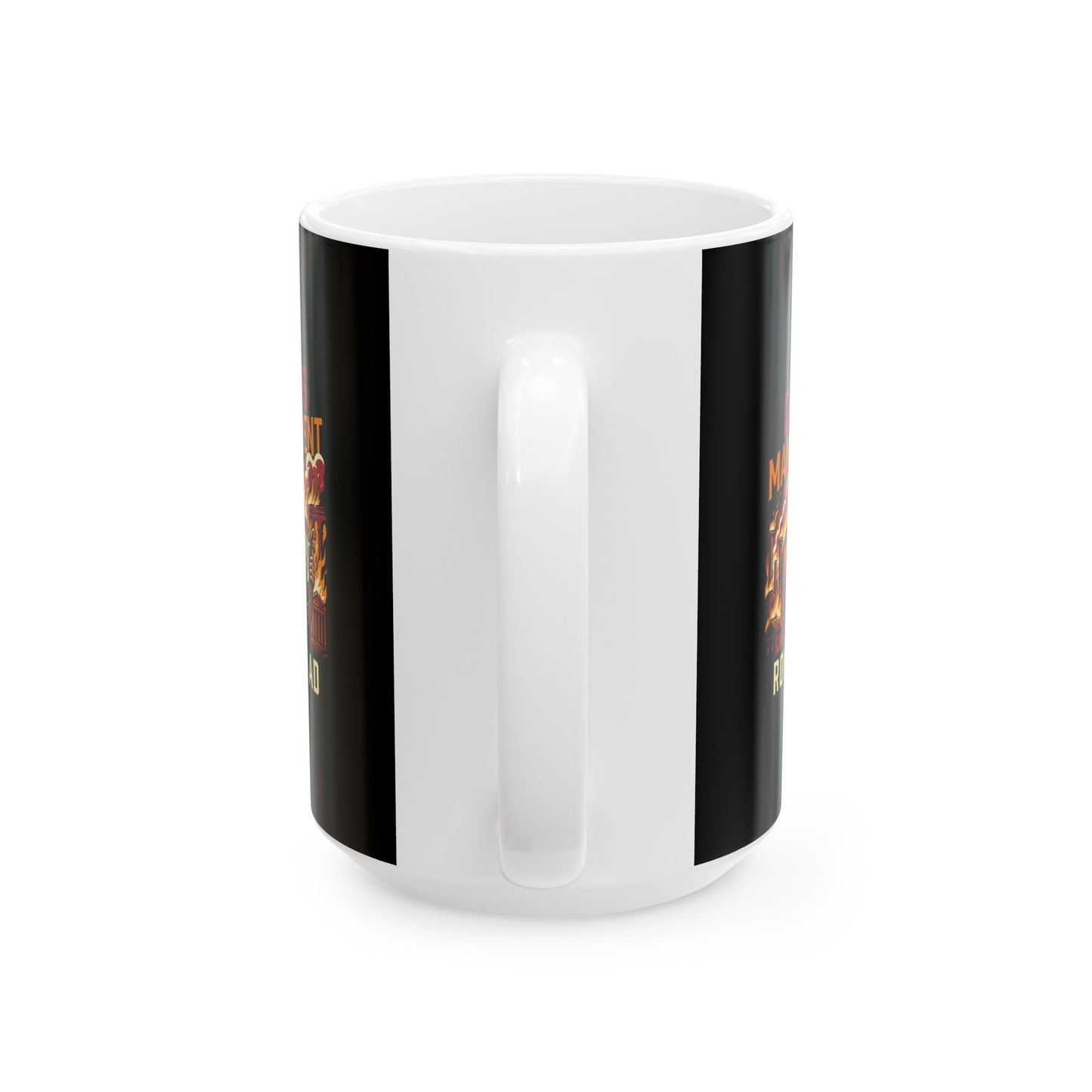 Emperor Nero Crisis Management Ceramic Mug, (11oz, 15oz)